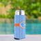 Zigzag Can Cooler - Tall 12oz - In Context
