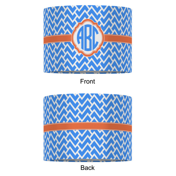 Zigzag 16" Drum Lampshade - APPROVAL (Fabric)