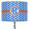 Zigzag 16" Drum Lamp Shade - Fabric (Personalized)