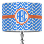Zigzag 16" Drum Lamp Shade - Poly-film (Personalized)