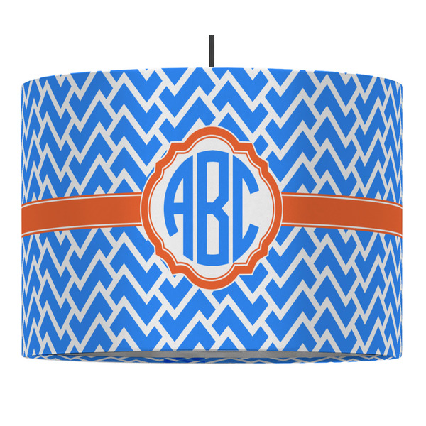 Custom Zigzag Drum Pendant Lamp (Personalized)