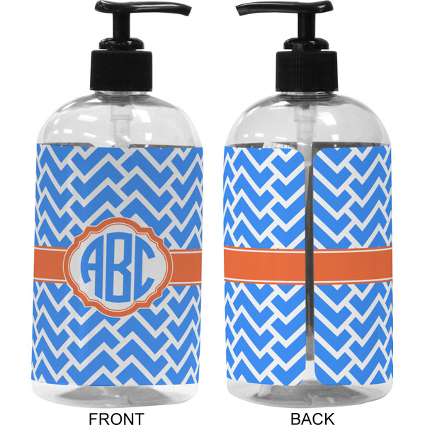 Zigzag 16 oz Plastic Liquid Dispenser (Approval)