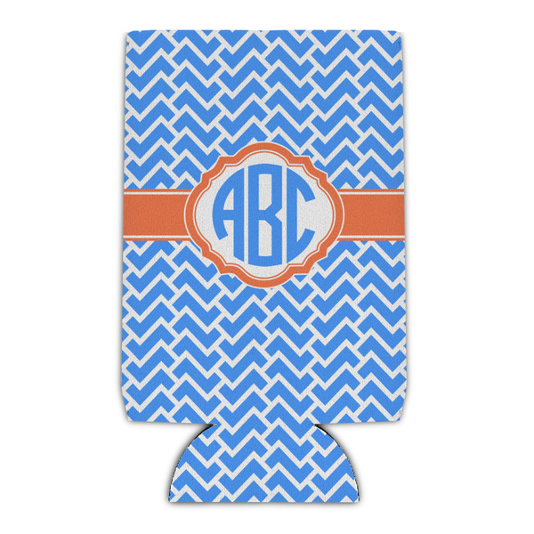 Custom Zigzag Can Cooler (16 oz) (Personalized)