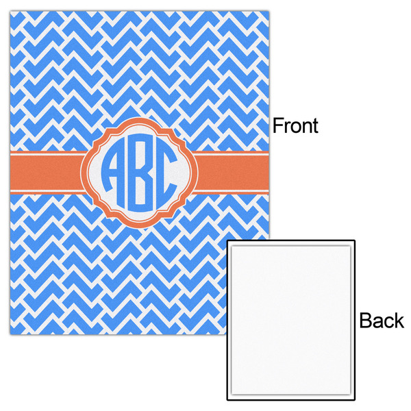 Zigzag 16x20 - Matte Poster - Front & Back