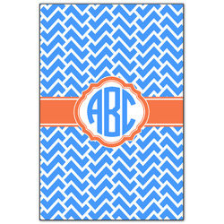 Zigzag Wood Print - 20x30 (Personalized)