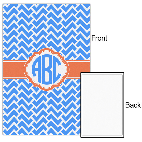 Zigzag 24x36 - Matte Poster - Front & Back