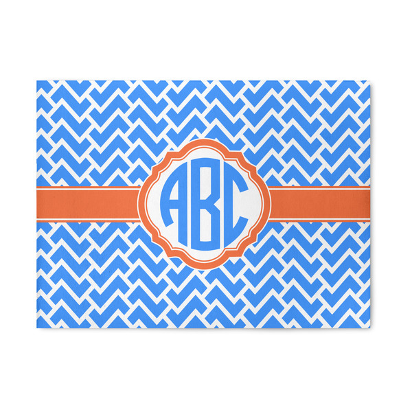 Custom Zigzag Area Rug (Personalized)