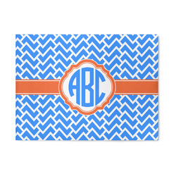 Zigzag 5' x 7' Patio Rug (Personalized)