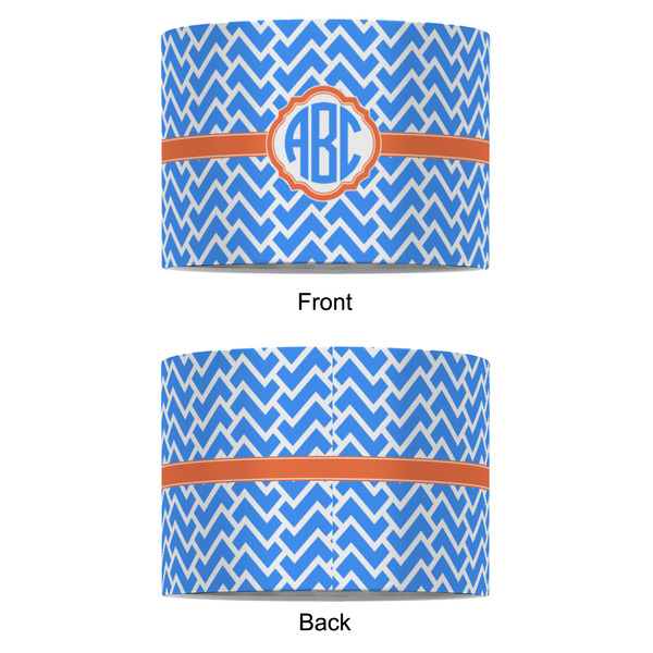 Zigzag 8" Drum Lampshade - APPROVAL (Fabric)