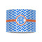 Zigzag 8" Drum Lampshade - FRONT (Poly Film)