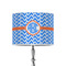 Zigzag 8" Drum Lamp Shade - Poly-film (Personalized)