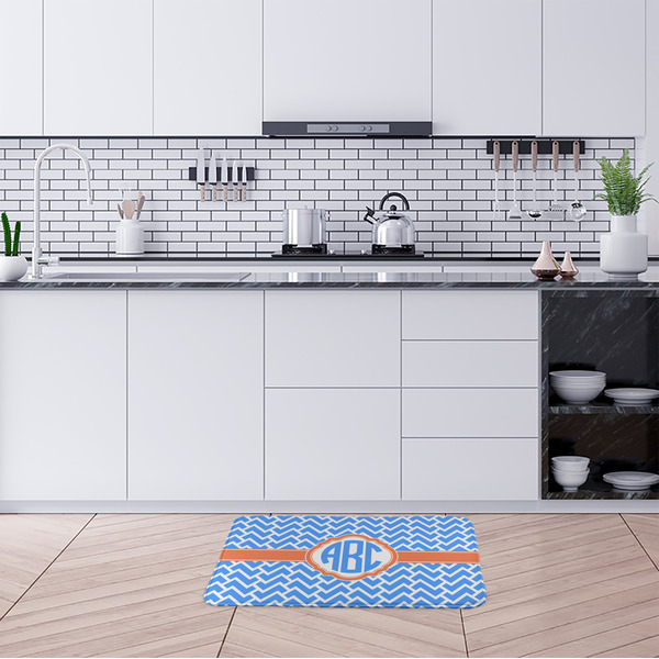 Zigzag Anti-Fatigue Kitchen Mats - LIFESTYLE
