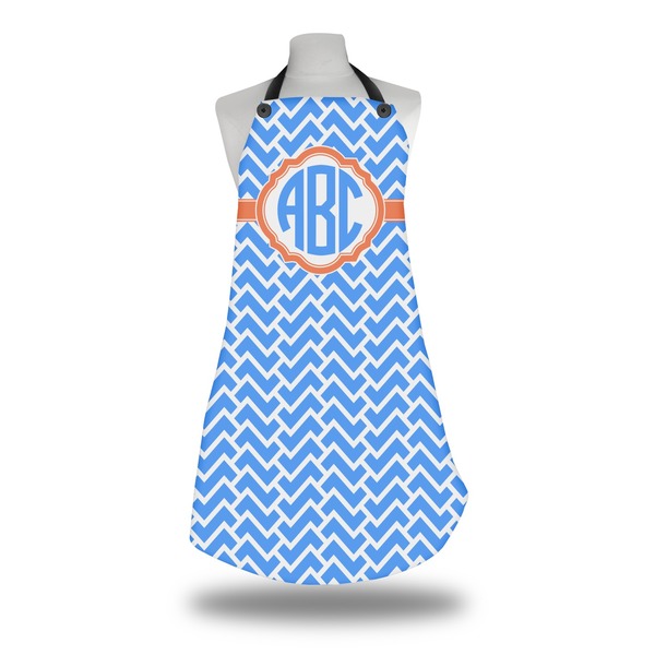 Custom Zigzag Apron w/ Monogram