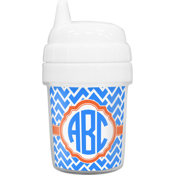 Custom Zigzag Baby Sippy Cup (Personalized)