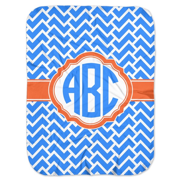 Custom Zigzag Baby Swaddling Blanket (Personalized)