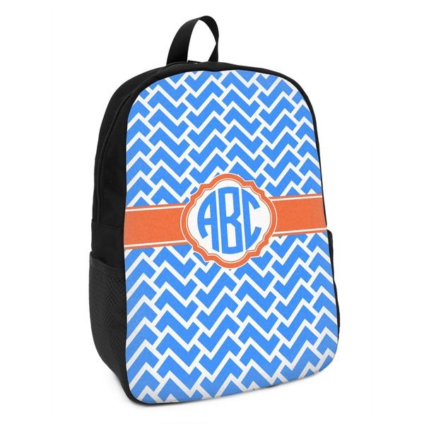 Custom Zigzag Kids Backpack (Personalized)