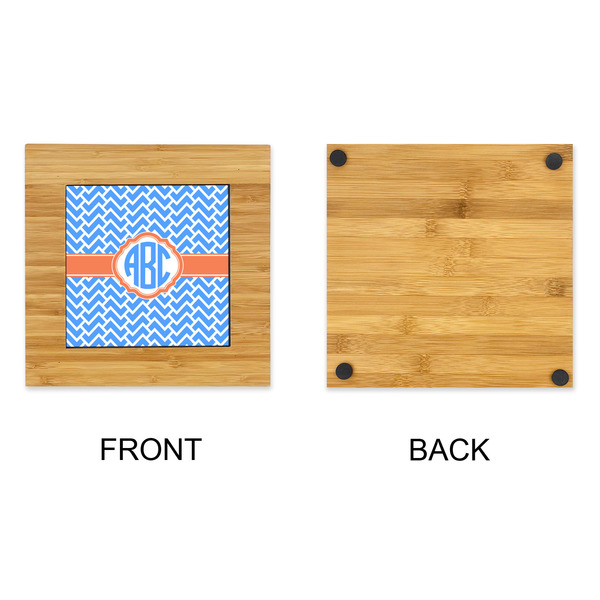 Zigzag Bamboo Trivet with 6" Tile - APPROVAL