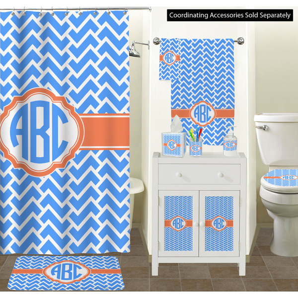 Zigzag Bathroom Scene