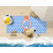 Zigzag Beach Towel Lifestyle