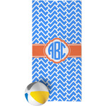 Zigzag Beach Towel (Personalized)