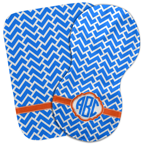 Custom Zigzag Burp Cloth (Personalized)