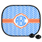 Zigzag Car Side Window Sun Shade (Personalized)