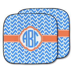 Zigzag Car Sun Shade - Two Piece (Personalized)