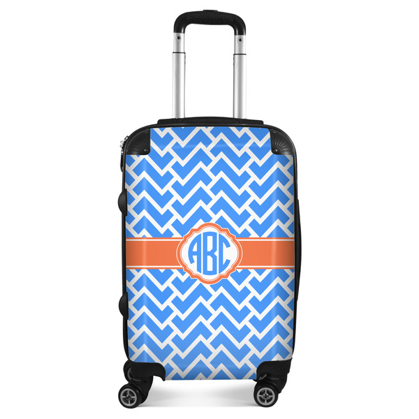 Custom Zigzag Suitcase (Personalized)