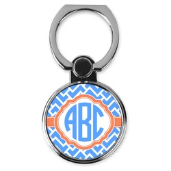 Zigzag Cell Phone Ring Stand & Holder (Personalized)