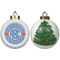 Zigzag Ceramic Christmas Ornament - X-Mas Tree (APPROVAL)