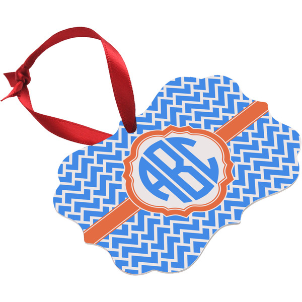 Zigzag Christmas Ornament