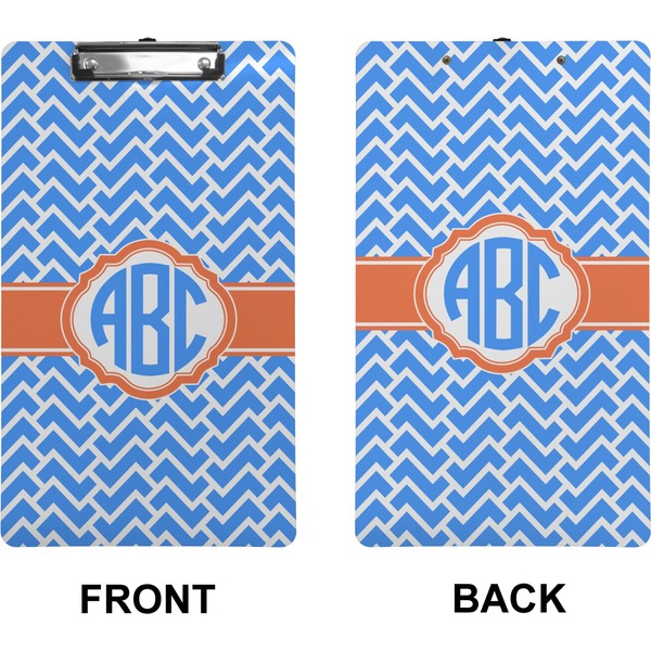 Zigzag Clipboard (Legal) (Front + Back)