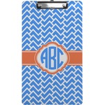 Zigzag Clipboard (Legal Size) (Personalized)