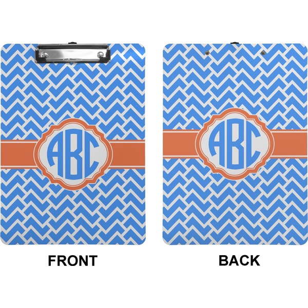 Zigzag Clipboard (Letter) (Front + Back)