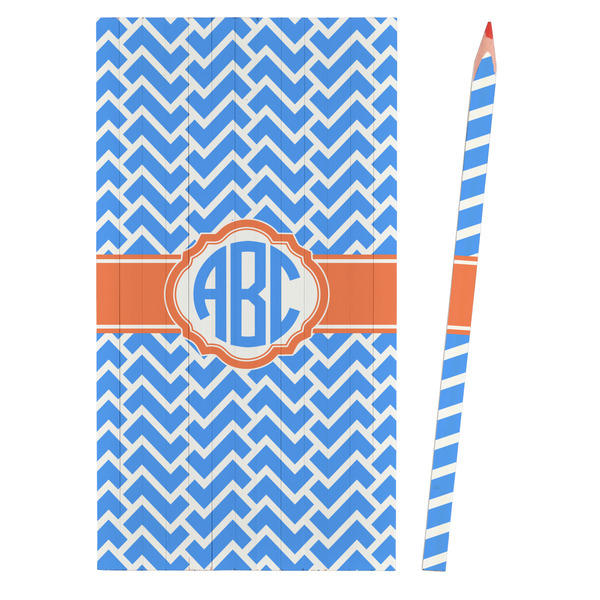 Zigzag Colored Pencils - Front View