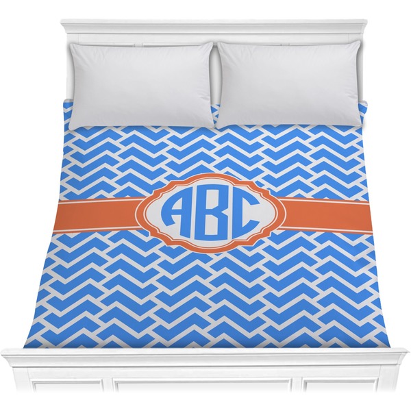 Custom Zigzag Comforter - Full / Queen (Personalized)
