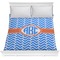 Zigzag Comforter - Full / Queen (Personalized)