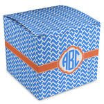 Zigzag Cube Favor Gift Boxes (Personalized)