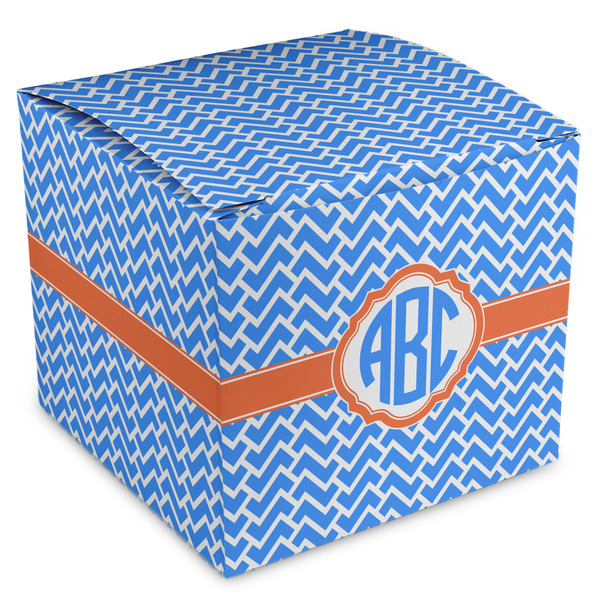 Custom Zigzag Cube Favor Gift Boxes (Personalized)