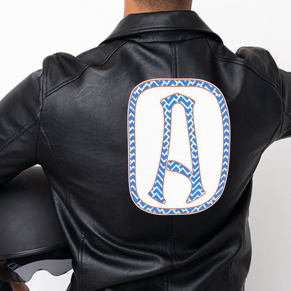 Zigzag Custom Shape Iron On Patches - XXXL - APPROVAL