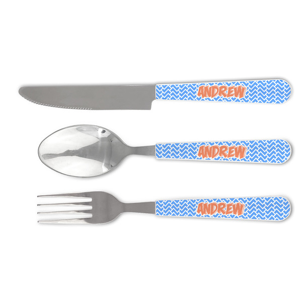 Custom Zigzag Cutlery Set (Personalized)