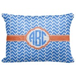 Zigzag Decorative Baby Pillowcase - 16"x12" (Personalized)