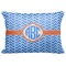 Zigzag Decorative Baby Pillowcase - 16"x12" (Personalized)