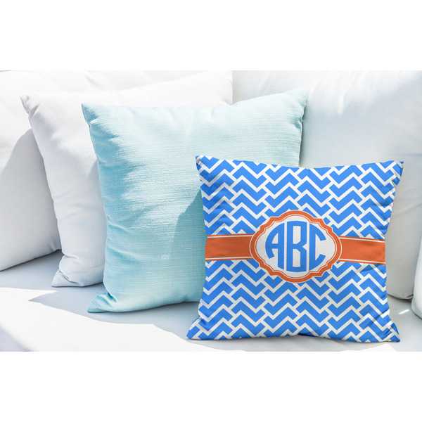 Zigzag Decorative Pillow Case - LIFESTYLE 2