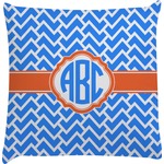 Zigzag Decorative Pillow Case (Personalized)