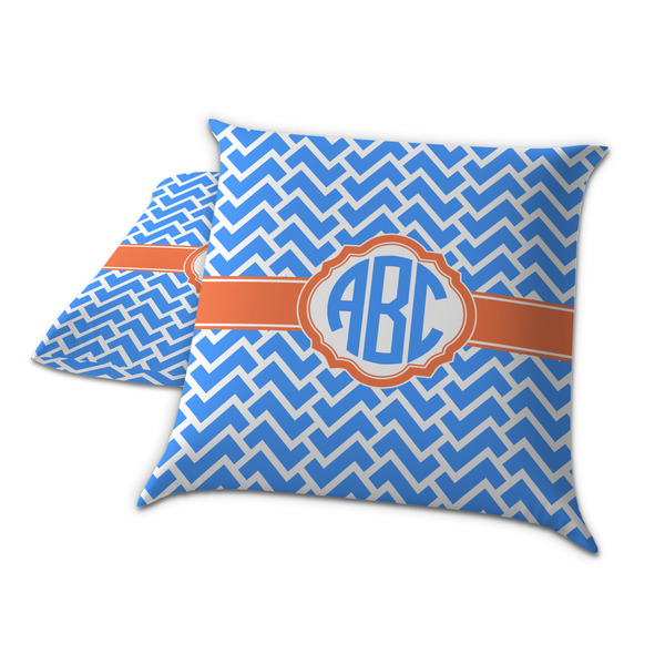Zigzag Decorative Pillow Case - TWO