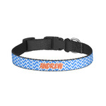 Zigzag Dog Collar - Large (Personalized)
