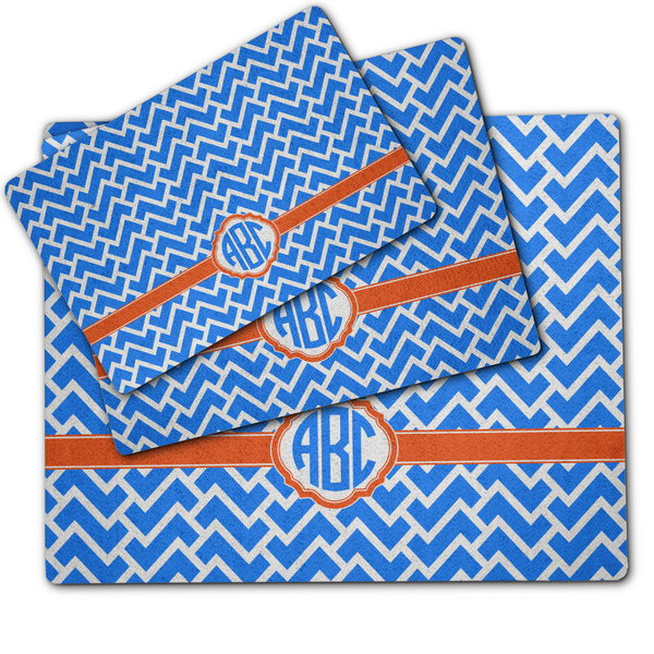 Zigzag Dog Food Mat - MAIN (sm, med, lrg)