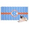 Zigzag Dog Towel (Personalized)