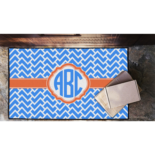 Zigzag Door Mat - LIFESTYLE (Lrg)